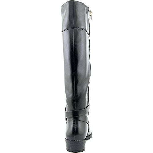 Alfani Jadah Knee High Wide Calf Riding Boot, Black (Women)