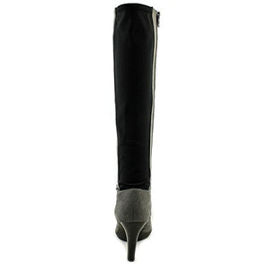 Alfani Violla Closed Toe Knee High Fashion Boots, Steel (Women)
