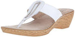 Bella Vita Women's Sulmona White Slide Sandal (Women)