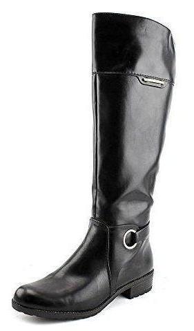 Alfani Jadah Knee High Riding Boot, Black (Women)