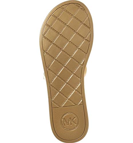 MICHAEL Michael Kors Keiko Slide Gold / Silver Sandal (Women)