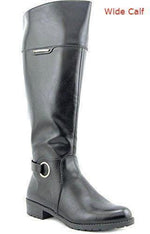 Alfani Jadah Knee High Wide Calf Riding Boot, Black (Women)