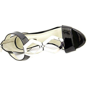 BCBGeneration Cayce Open Toe T-Strap Classic Pumps - Black (Women)