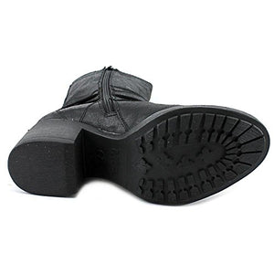 MIA Santiago Closed Toe Ankle Fashion Boots, Black (Women)