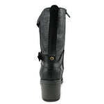 MIA Santiago Closed Toe Ankle Fashion Boots, Black (Women)