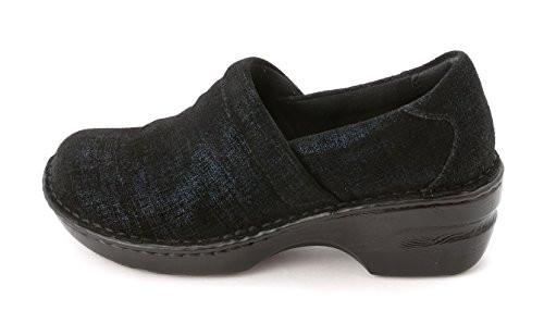 B.O.C Born Concept Margaret Navy Twinkle Metallic Suede Clog (Women)