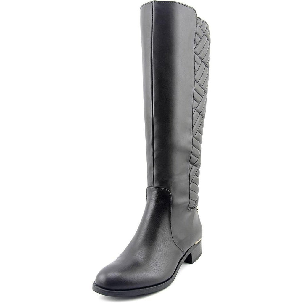 Calvin Klein Garcella Cow Kansas Wide Calf, Black (Women)