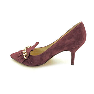 Dinah Purple Suede Pumps  (Women) - SHOE NV