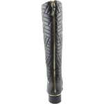 Calvin Klein Garcella Cow Kansas Wide Calf, Black (Women)