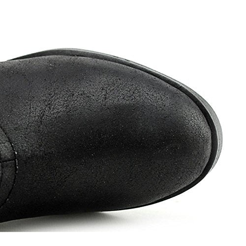 MIA Santiago Closed Toe Ankle Fashion Boots, Black (Women)