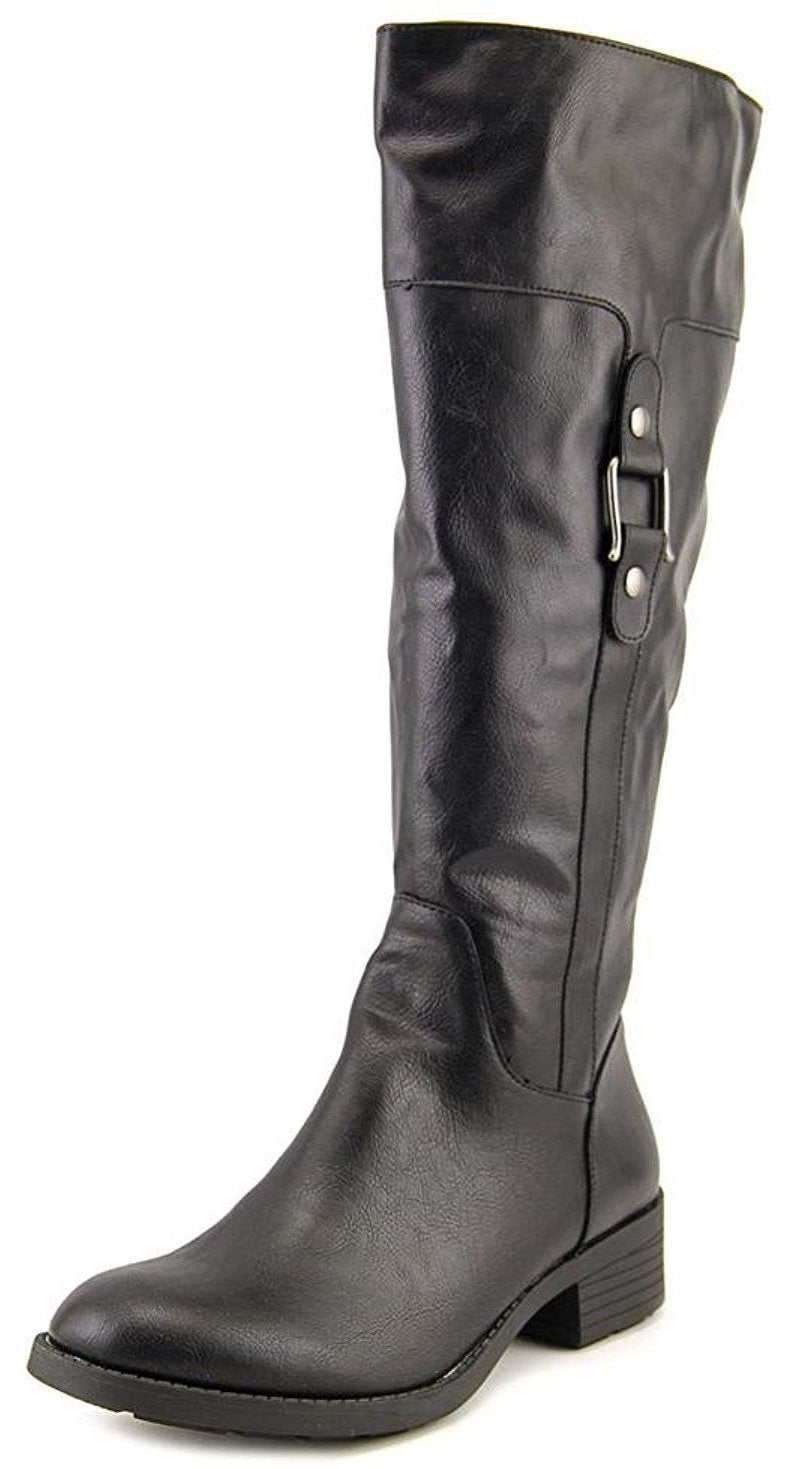 Style & Co. Astarie Closed Toe Mid-Calf Fashion Boots, Black (Women)