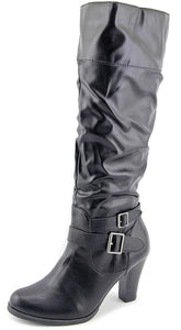 Style & Co. Rudyy Closed Toe Mid-Calf Fashion Boots, Black (Women)