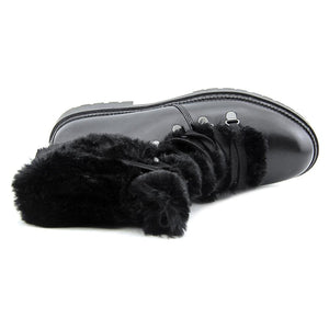 INC International Concepts Pamelia Closed Toe Ankle Fashion Boots, Black (Women)