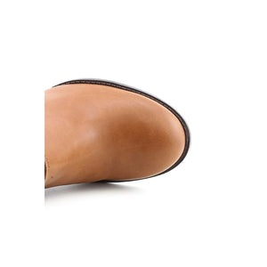 Lonesco Knee-High Cognac Boots  (Women) - SHOE NV