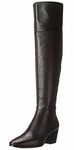 Everly Black Over-The-Knee Riding Boot (Women) - SHOE NV