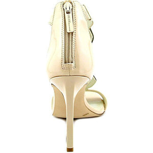 BCBGeneration Cayce Open Toe T-Strap Classic Pumps - Beige (Women)