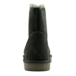 Style & Co. Ciley Suede Closed Toe Ankle Fashion Boots, Grey (Women)