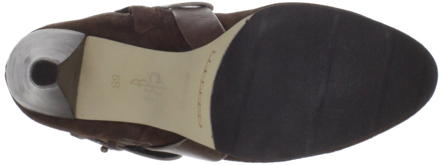 Calico Chestnut Suede Bootie (Women) - SHOE NV