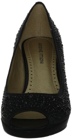 Pippi Platform Black Pump  (Women) - SHOE NV
