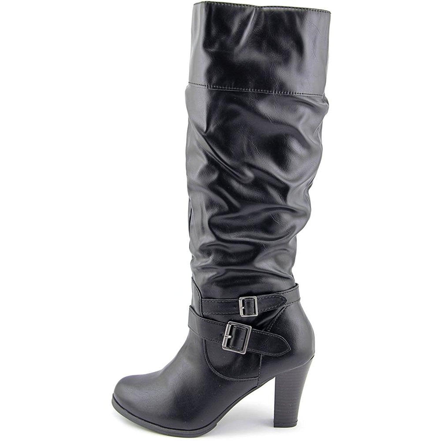 Style & Co. Rudyy Closed Toe Mid-Calf Fashion Boots, Black (Women)