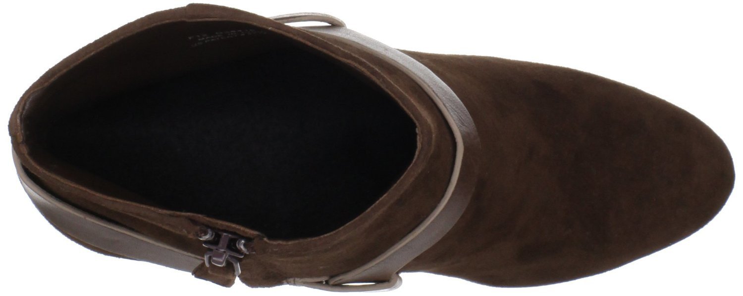 Calico Chestnut Suede Bootie (Women) - SHOE NV