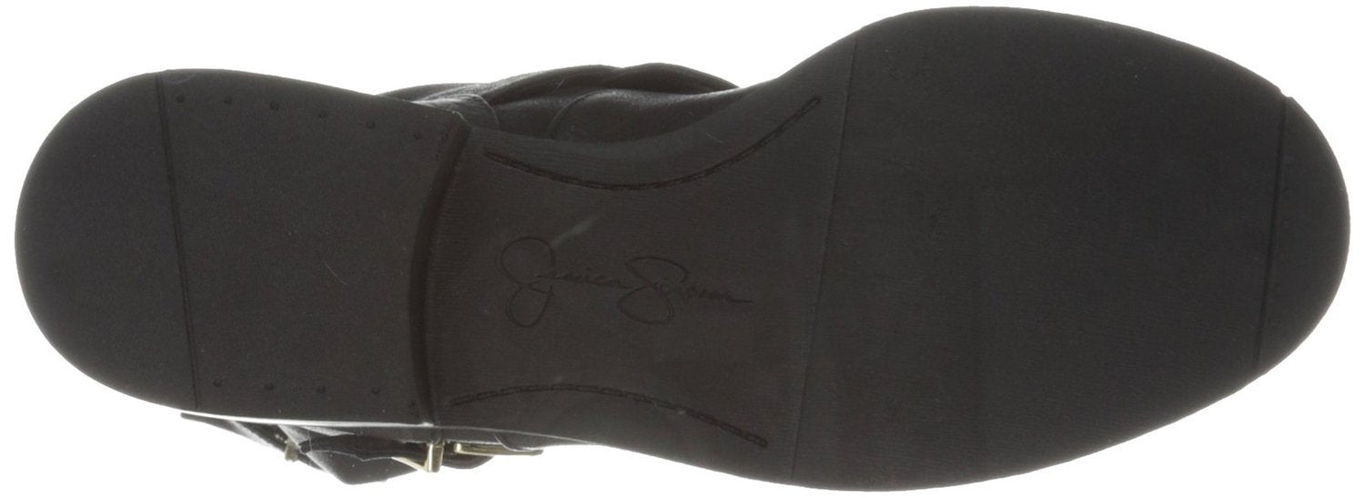 Skylare Black Motorcycle Boots  (Women) - SHOE NV