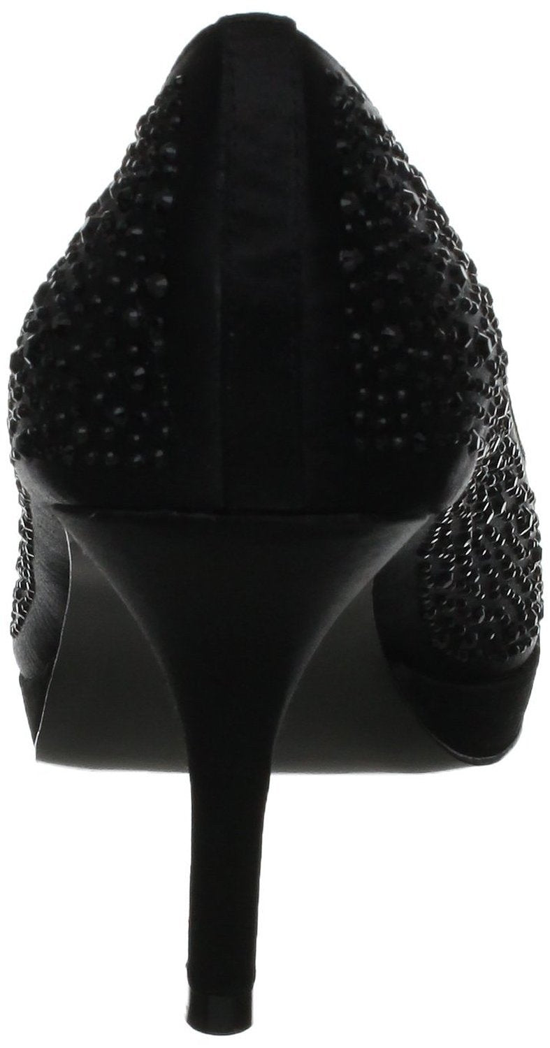 Pippi Platform Black Pump  (Women) - SHOE NV
