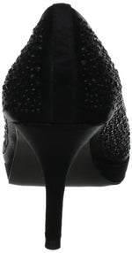 Pippi Platform Black Pump  (Women) - SHOE NV