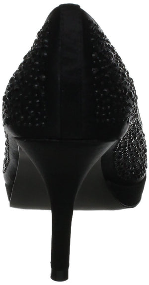 Pippi Platform Black Pump  (Women) - SHOE NV