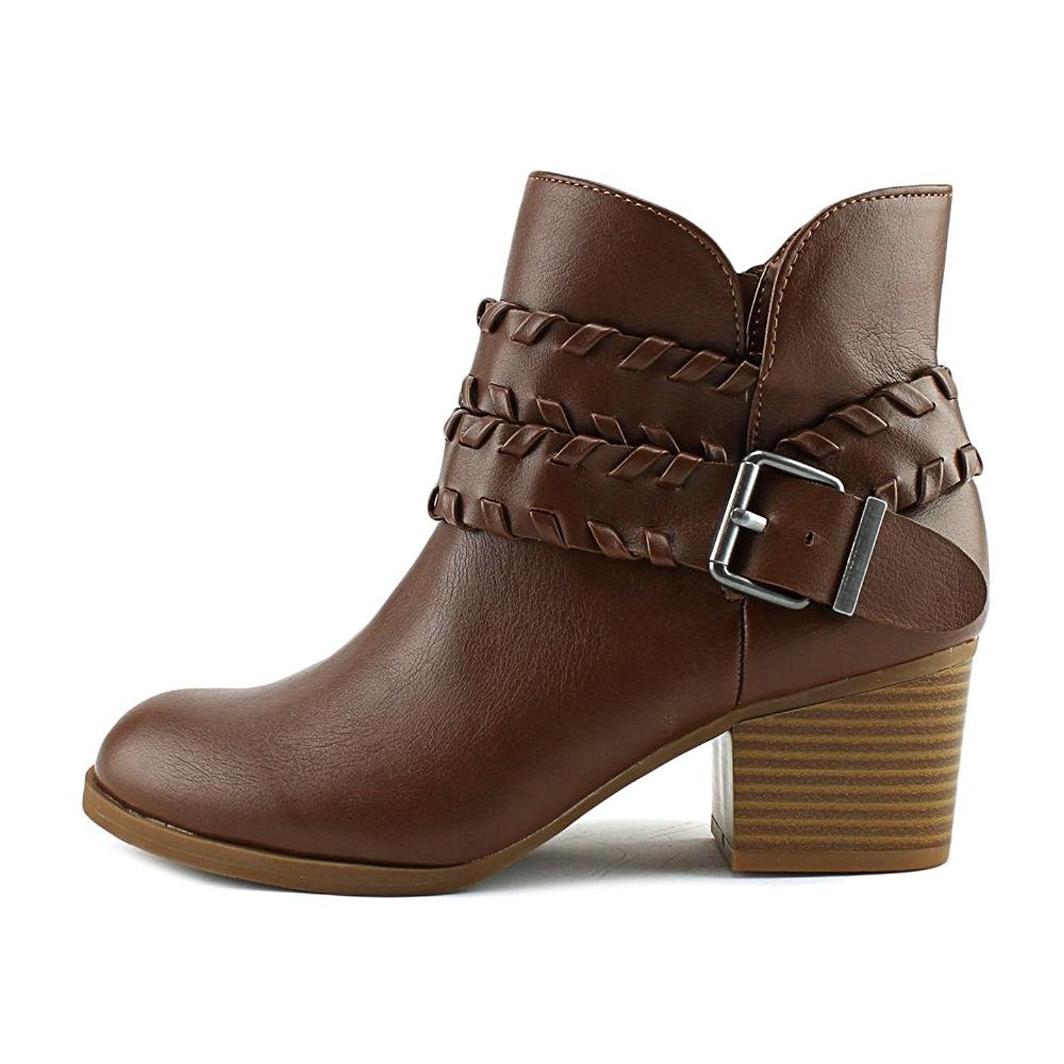 Style & Co. Dyanaa Closed Toe Ankle Fashion Boots, Barrel (Women)