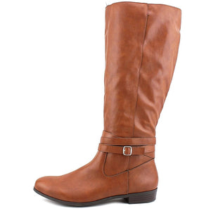 Style & Co. Fridaa Wide Calf Riding Boots, Barrel (Women)