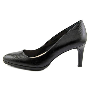 Alfani Glorria Closed Toe Classic Pumps, Black Patent (Women)