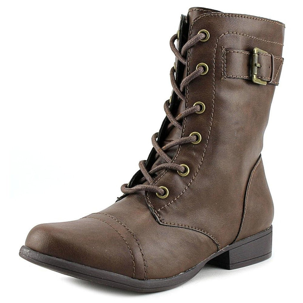 American Rag Afaylln Cap Toe Mid-Calf Fashion Boots, Brown (Women)