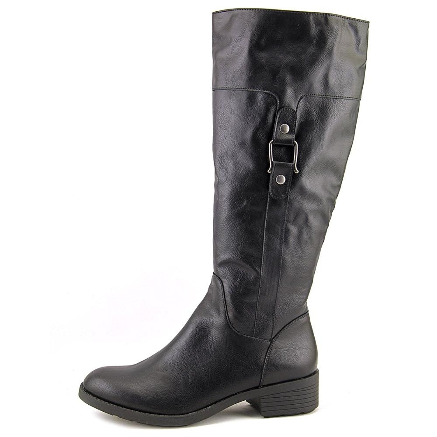 Style & Co. Astarie Closed Toe Mid-Calf Fashion Boots, Black (Women)
