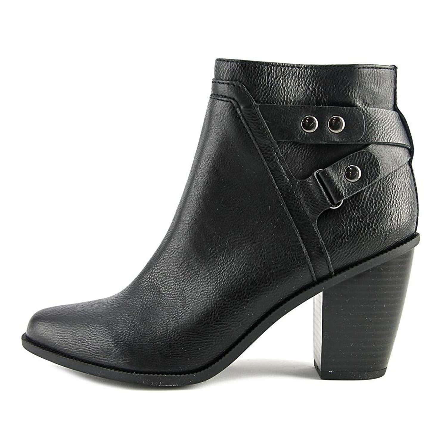 Bar III Dove Closed Toe Ankle Fashion Boots, Black (Women)