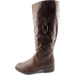 Style & Co. Astarie Closed Toe Mid-Calf Fashion Boots, Brown (Women)