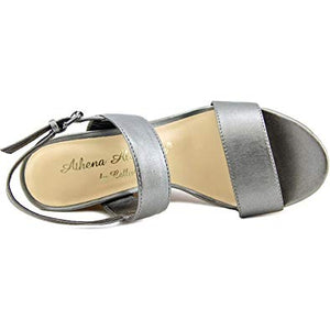 Athena Alexander Beryl Open Toe Casual Platform, Pewter (Women)