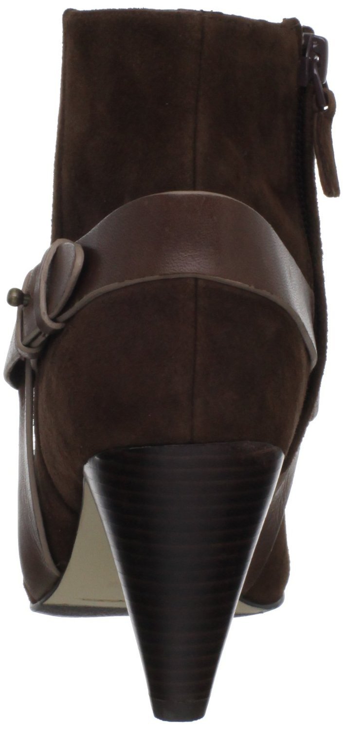 Calico Chestnut Suede Bootie (Women) - SHOE NV