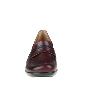 Lantana Merlot Red Dress Slip-On (Women) - SHOE NV