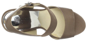 Odelia Platform Dark Dune Sandal  (Women) - SHOE NV