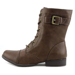 American Rag Afaylln Cap Toe Mid-Calf Fashion Boots, Brown (Women)