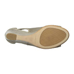 Donald J Pliner Jace Beige Wedge Sandal, US 6M (Women)
