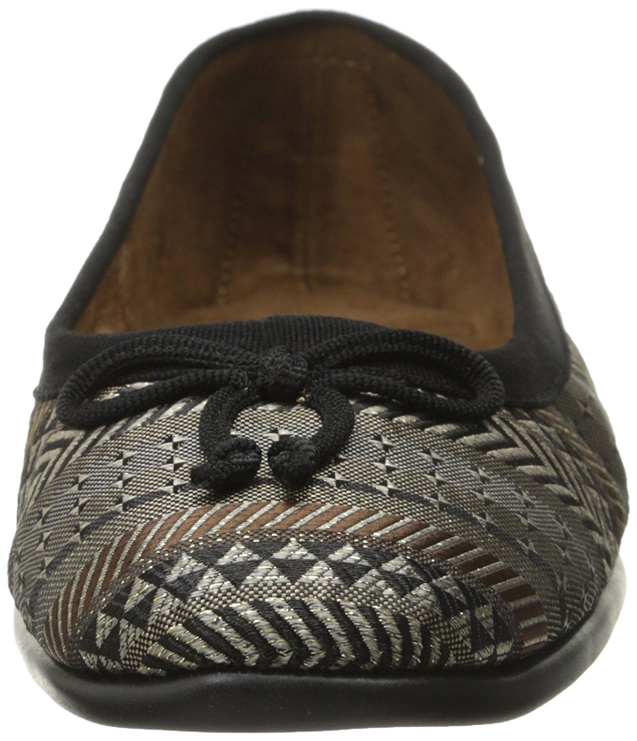 Aerosoles Teashop Ballet Flat, Black Tan Combo (Women)