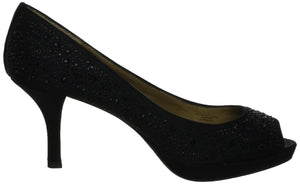 Pippi Platform Black Pump  (Women) - SHOE NV