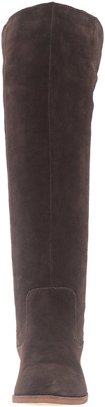 STEVEN by Steve Madden Emmery Western Boot, Chocolate Brown Suede (Women)