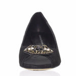 Sonet Demi Wedge Flat, Black(Women) - SHOE NV