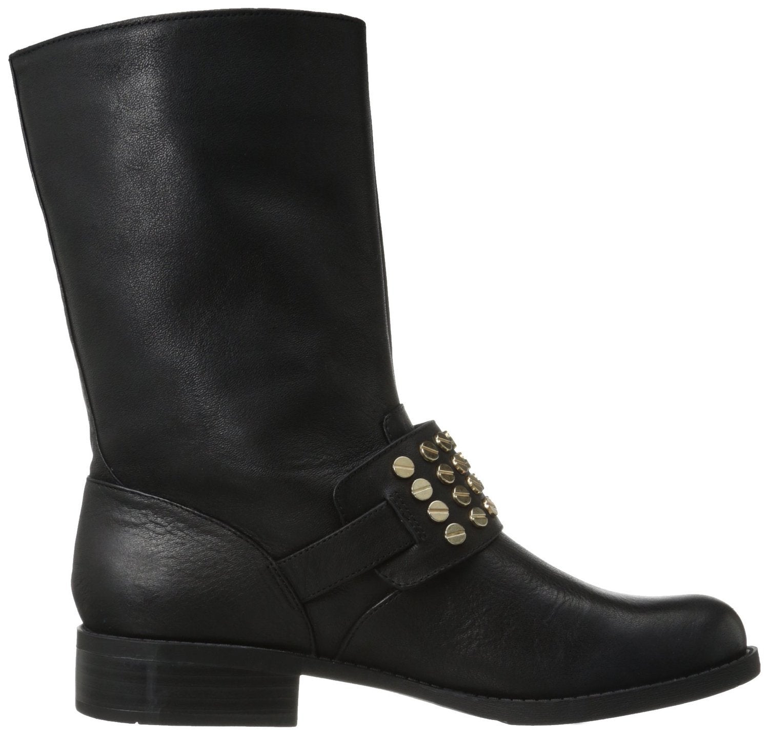 Skylare Black Motorcycle Boots  (Women) - SHOE NV