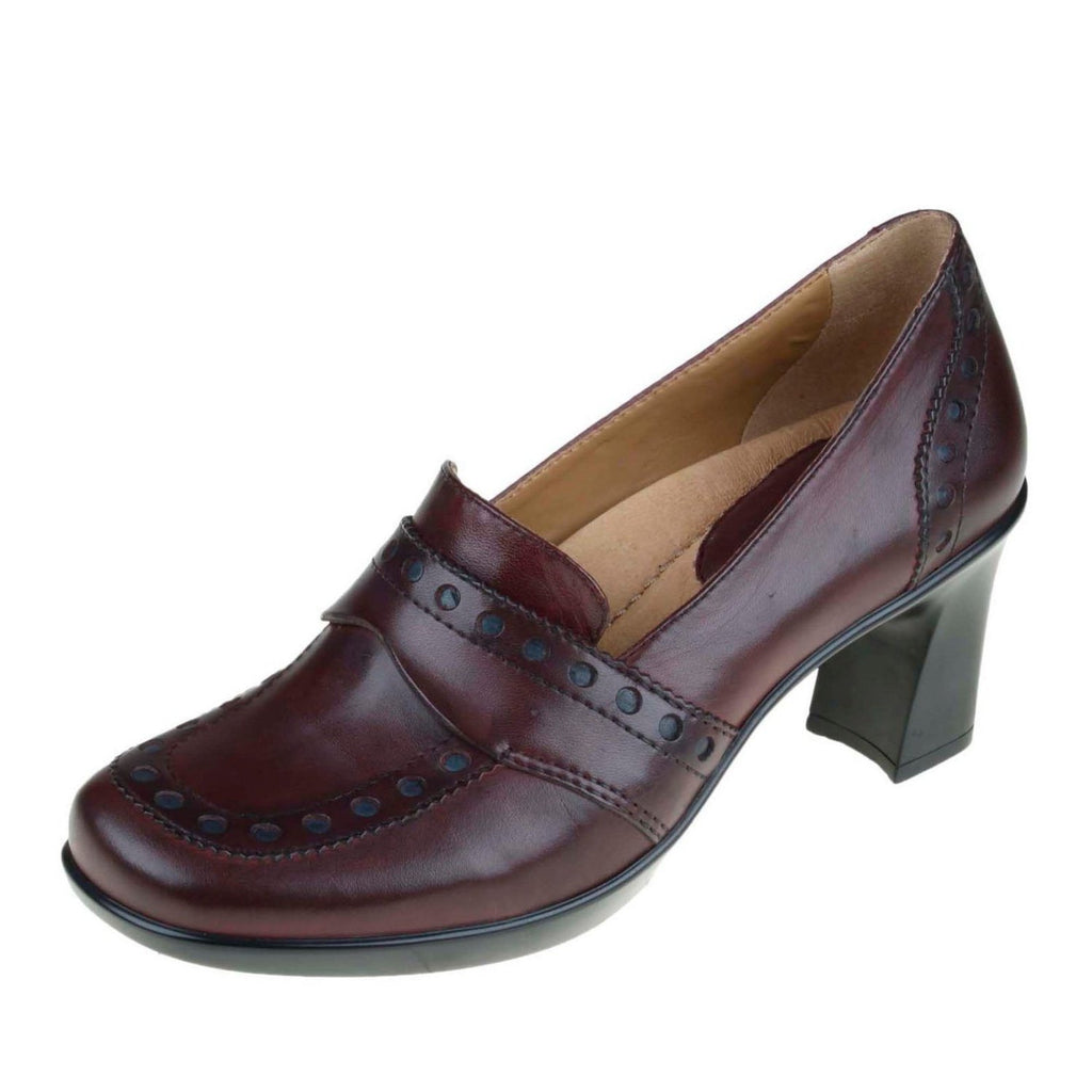 Lantana Merlot Red Dress Slip-On (Women) - SHOE NV