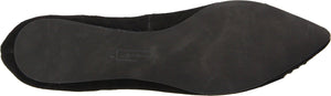 Elitte Black Suede Flats   (Women) - SHOE NV