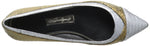 Neeko5 Ballet Gold/Silver Flat (Women) - SHOE NV